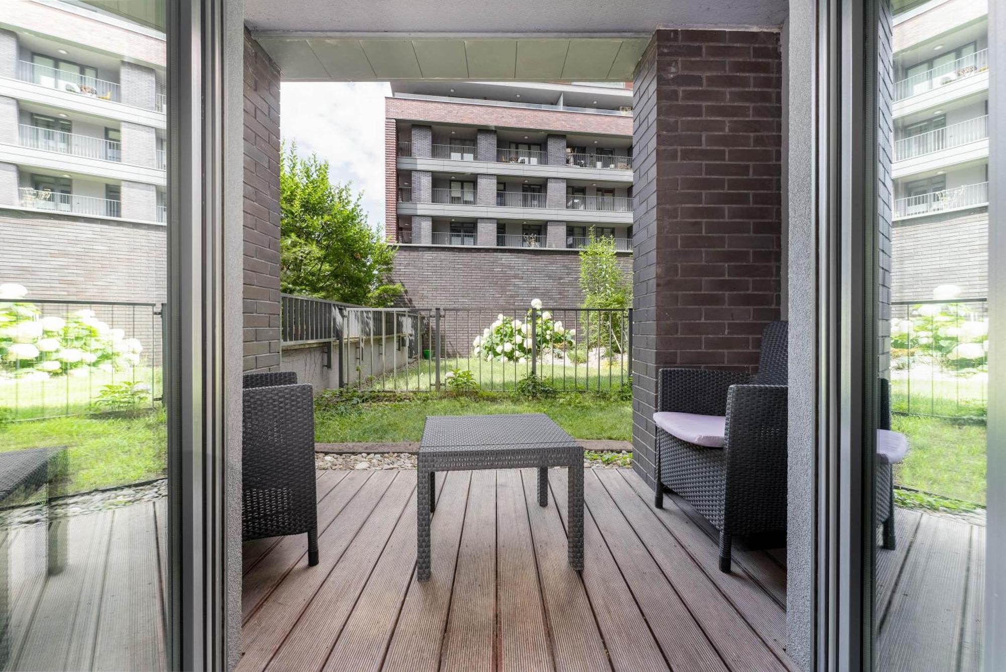 קרקוב Nadwislanska 11 Apartment With Garden מראה חיצוני תמונה